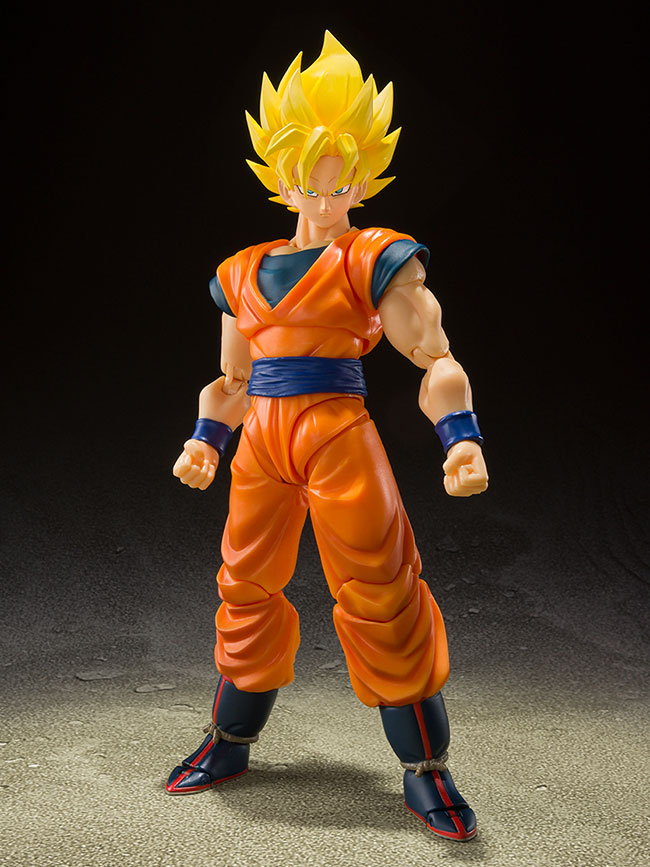 super saiyan son goku bandai