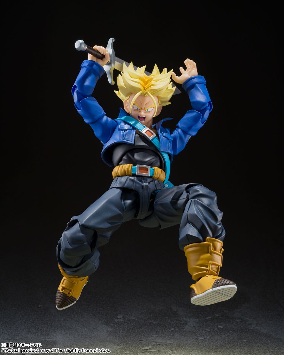 SH Figuarts Super Saiyan Trunks - Dragon Ball Z DBZ Saiyan Armor