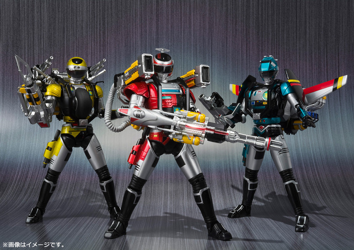 S.H.Figuarts Toku police full package option set