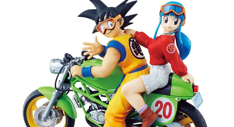 DESKTOP REAL McCOY 05 - Dragon Ball Z: Son Goku & Chichi Complete Figure