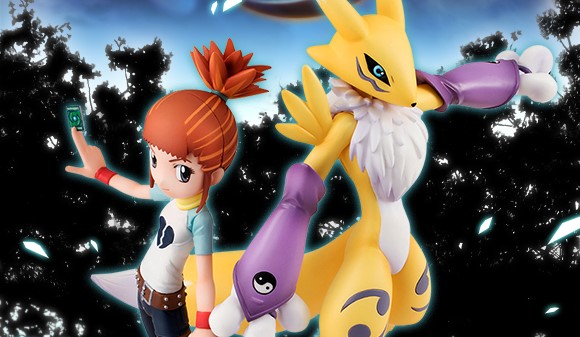 G.E.M. series Digimon Tamers Rika Nonaka and Renamon