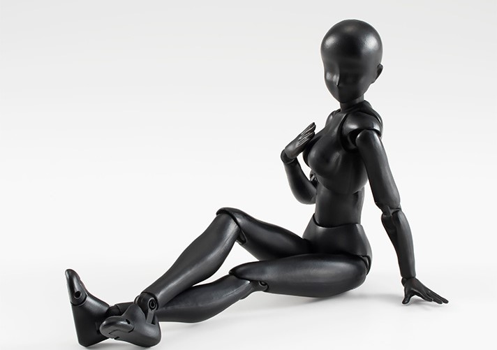 S.H.Figuarts Body-chan (Solid black Color Ver.)