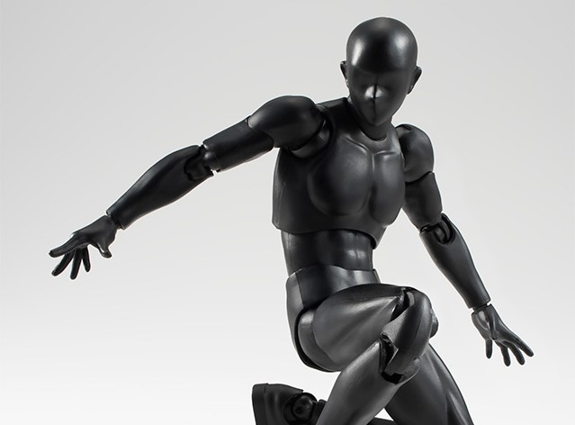  TAMASHII NATIONS Body Kun -Wireframe-(Gray Color Ver.) -, Bandai  Spirits S.H.Figuarts : Toys & Games