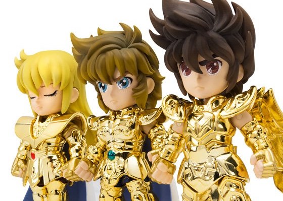 Saint Seiya Daizenshuu Sagittarius Seiya Leo Aioria-Virgo Shaka three-body simultaneous purchase set