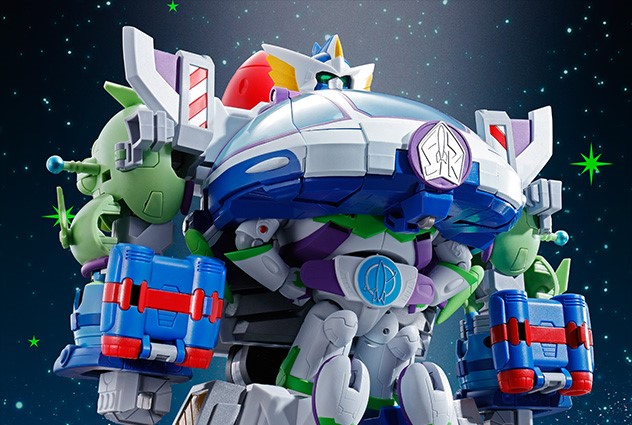 Chogokin Toy Story Combined Buzz The Space Ranger Robo