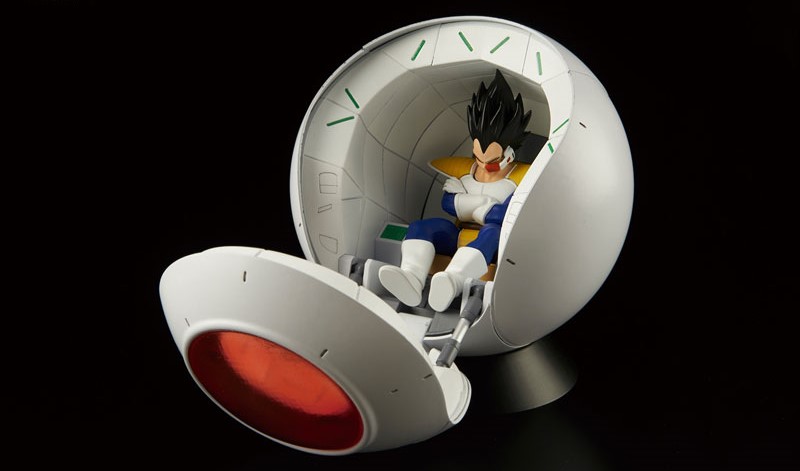 Figure-rise Mechanics - Saiyan's Spaceship Pod Plastic Model "Dragon Ball Z"