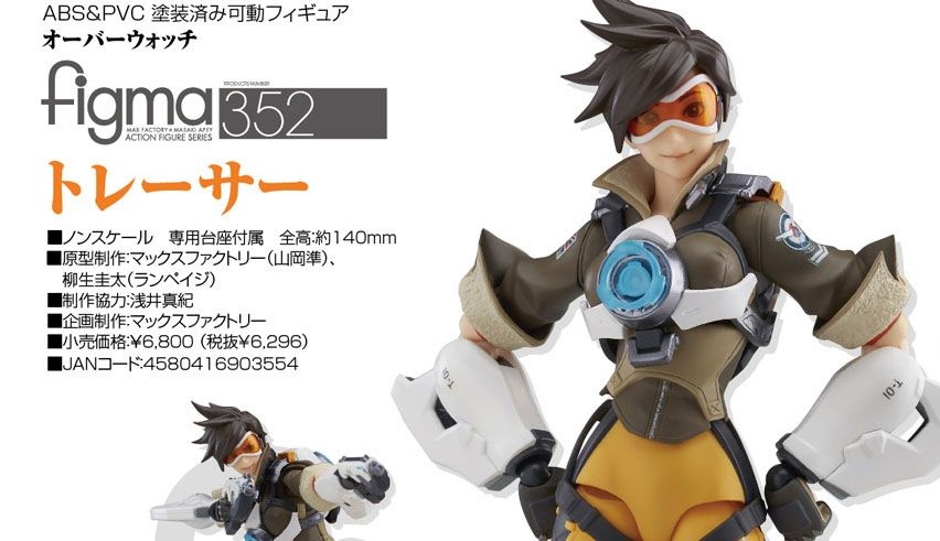 figma - Overwatch: Tracer (PVC Figure)