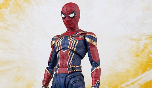 S.H.Figuarts Avengers Infinity War Iron Spider-Man &Tamashii Stage Action Figure 