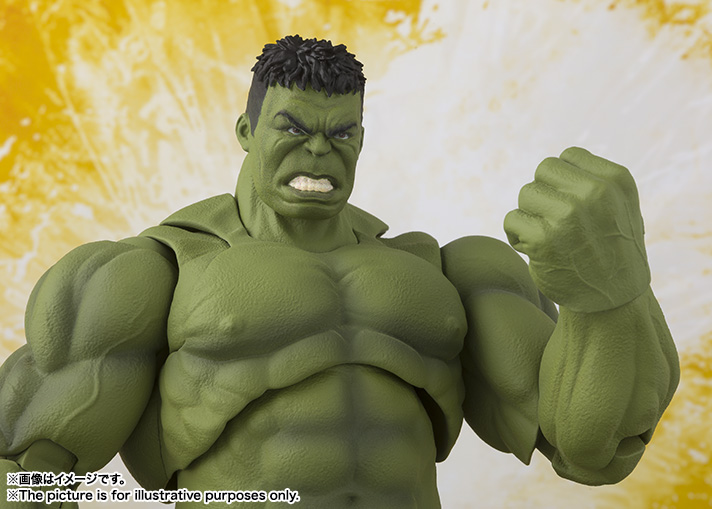Bandai Japan NEW Figuarts Hulk S.H Avengers Infinity War 