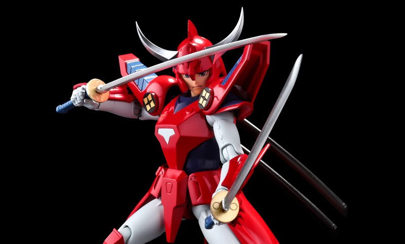 Choudan Kadou Ronin Warriors Ryo of the Wildfire Posable Figure