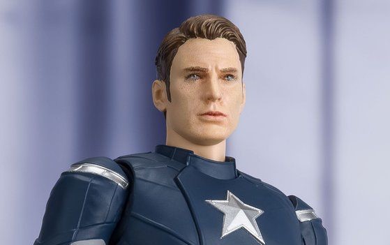 Figurine Captain America Cap VS Cap Avengers Endgame S.H.Figuarts