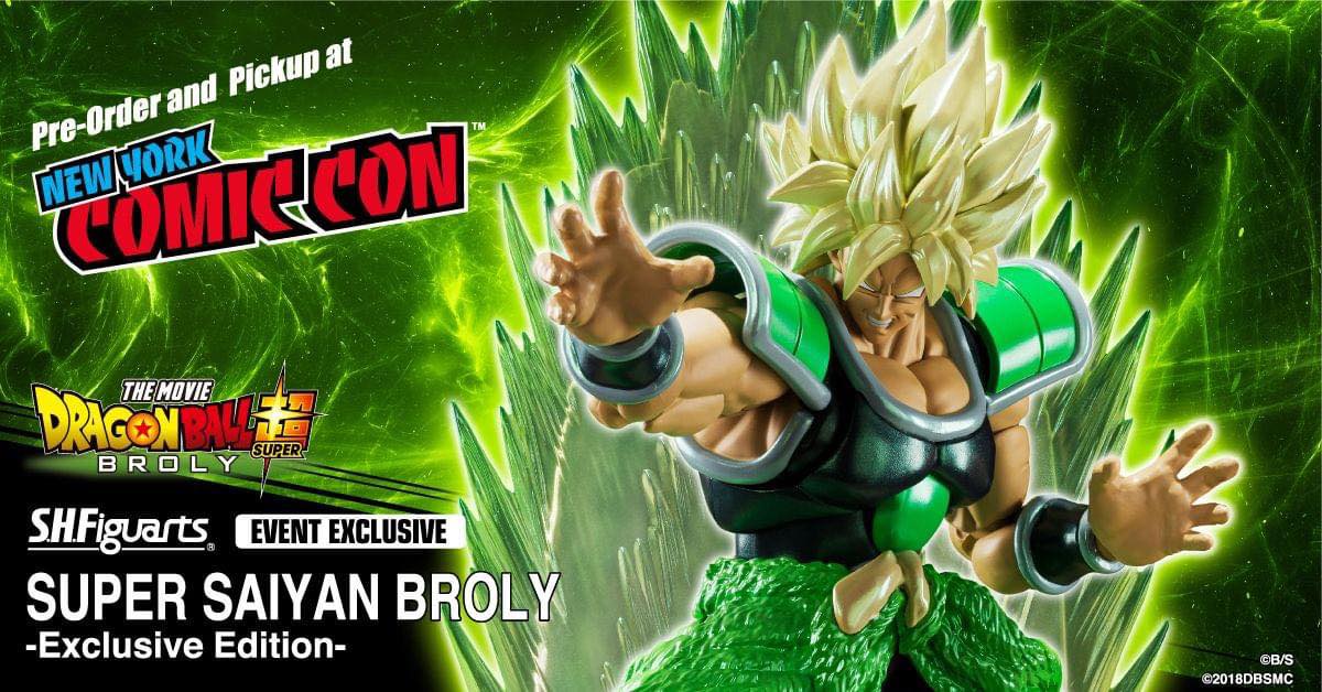 S.H.Figuarts Super Saiyan Broly -Exclusive Edition- NYCC 2022