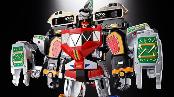 Soul of Chogokin Zyutei Daizyuzin GX-72 Daizyuzin & GX-78 Dragon Caesar Kyoryu Sentai Zyuranger