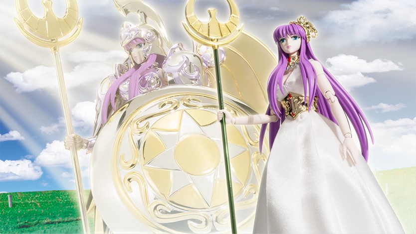 SAINT CLOTH MYTH EX GODDESS ATHENA＆SAORI KIDO