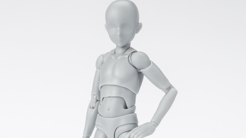 S.H.Figuarts Body-kun -School Life- Edition DX SET (Gray Color Ver.)