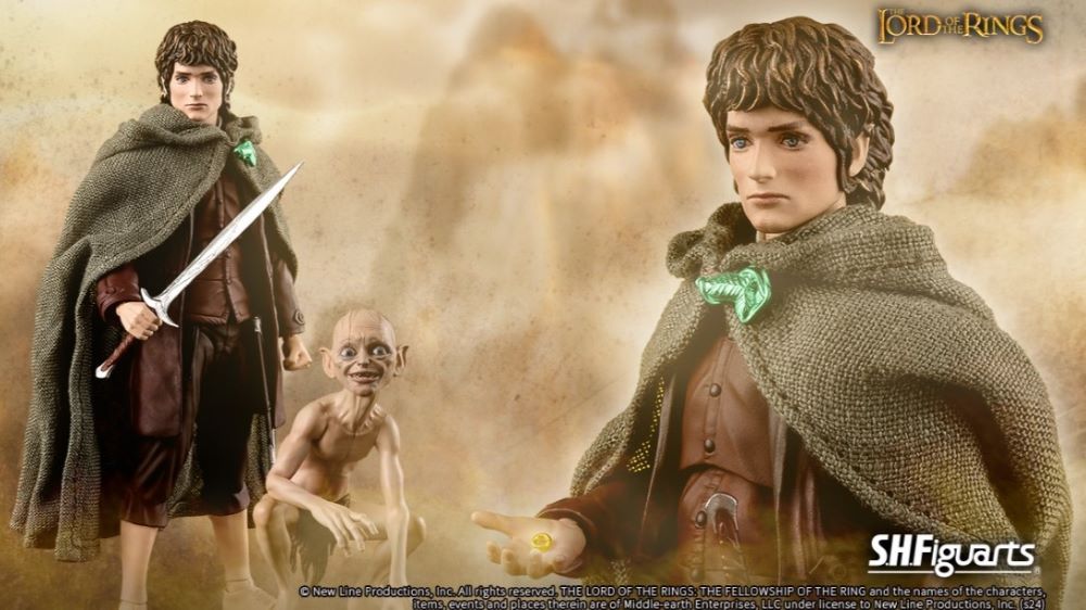 S.H.Figuarts Frodo Baggins & Gollum (The Lord of The Rings: The Fellowship of The Ring)