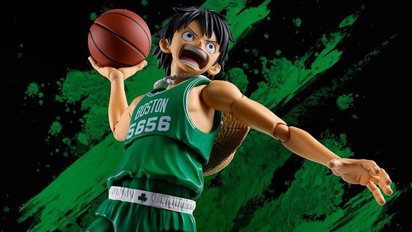 S.H.Figuarts ONE PIECE x NBA MONKEY.D.LUFFY-BOSTON CELTICS ver.-