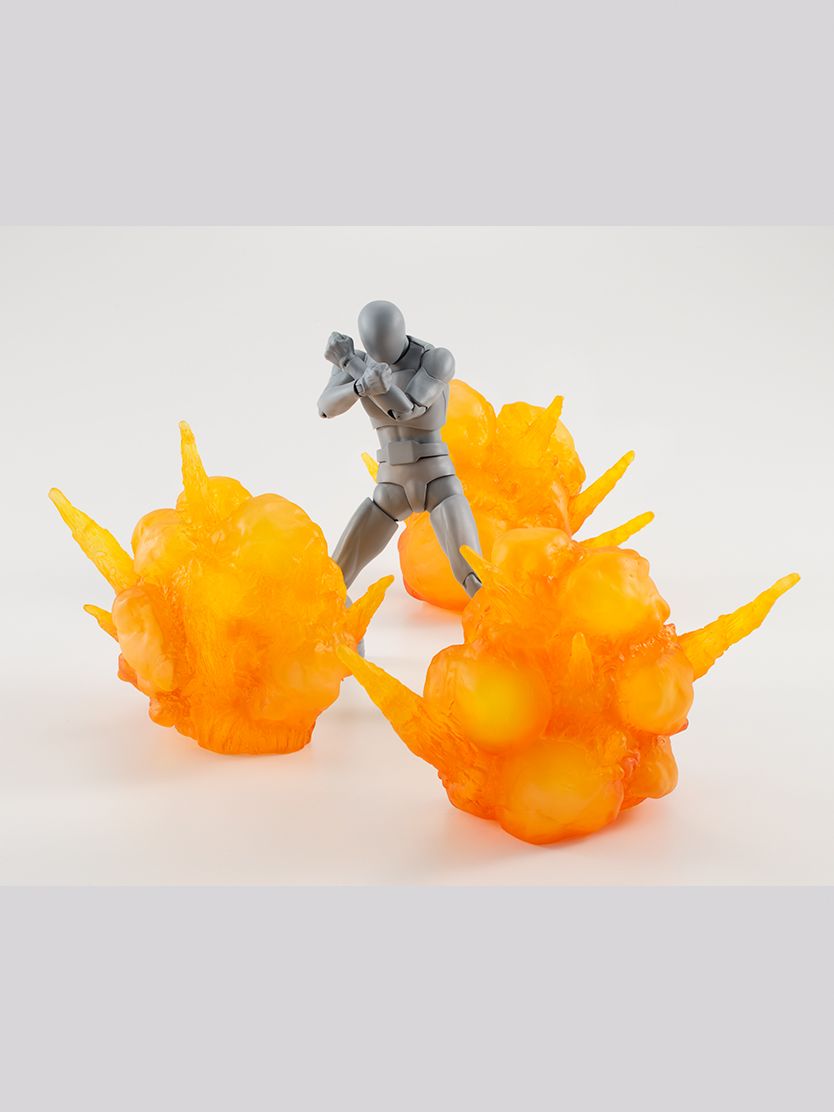 Tamashii Nations Effect Burning Flame RED – Accessoire SH Figuarts – Bandai