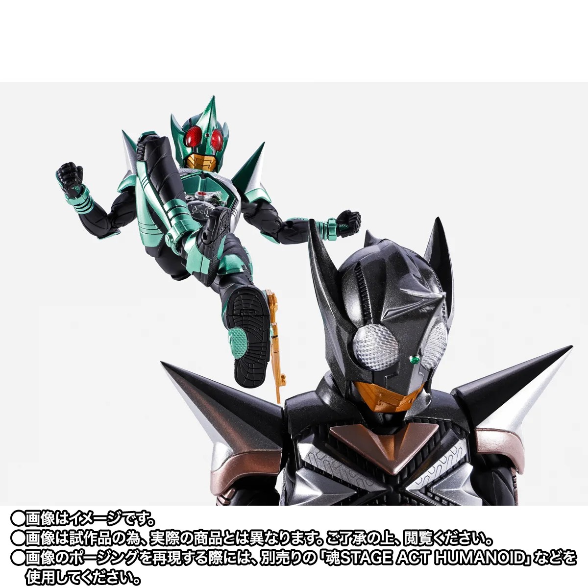 S.H.Figuarts (SHINKOCCHOU SEIHOU) MASKED RIDER KICKHOPPER & MASKED