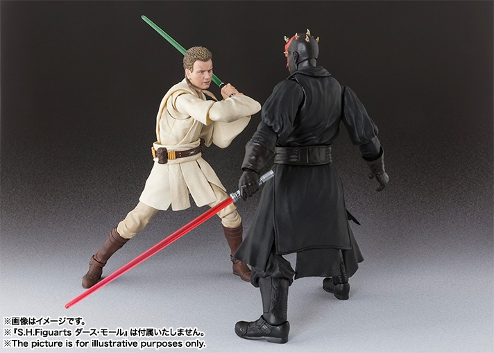 Figuarts Obi-Wan Kenobi Episode I Star Wars Bandai Japan NEW c SH S.H 