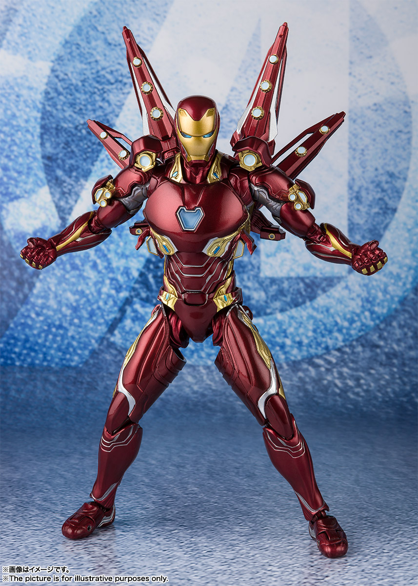 sh figuarts iron man mark 50 endgame