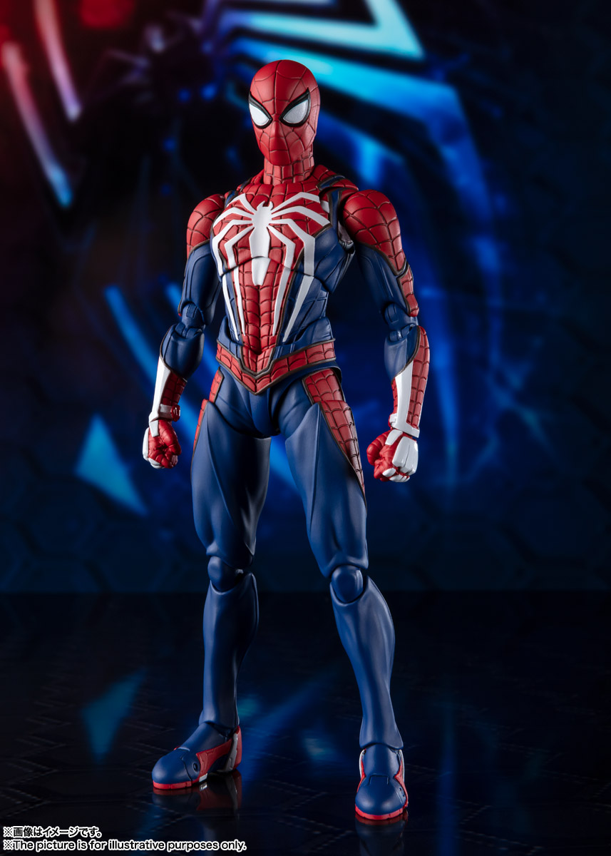 Details about   SHF Spiderman PS4 Advanced Suit Ver Action Figure Collectible Model Toy