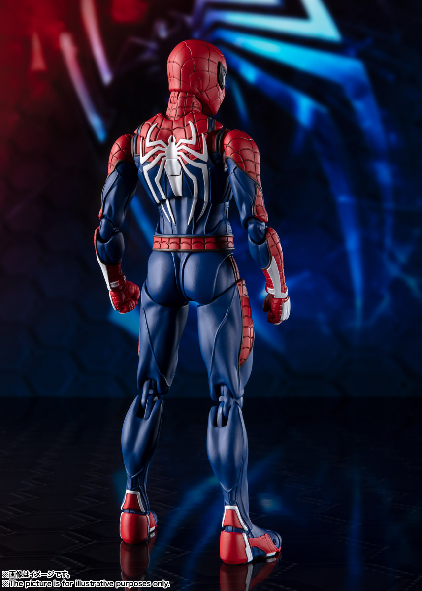 Details about   SHF Spiderman PS4 Advanced Suit Ver Action Figure Collectible Model Toy