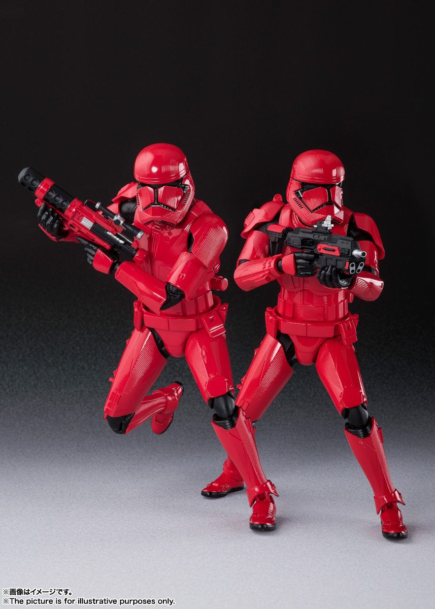 Figuarts Star Wars Sith Trooper The Rise of Skywalker Bandai S.H 