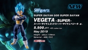 S.H.Figuarts Super Saiyan God Super Saiyan VEGETA -SUPER-